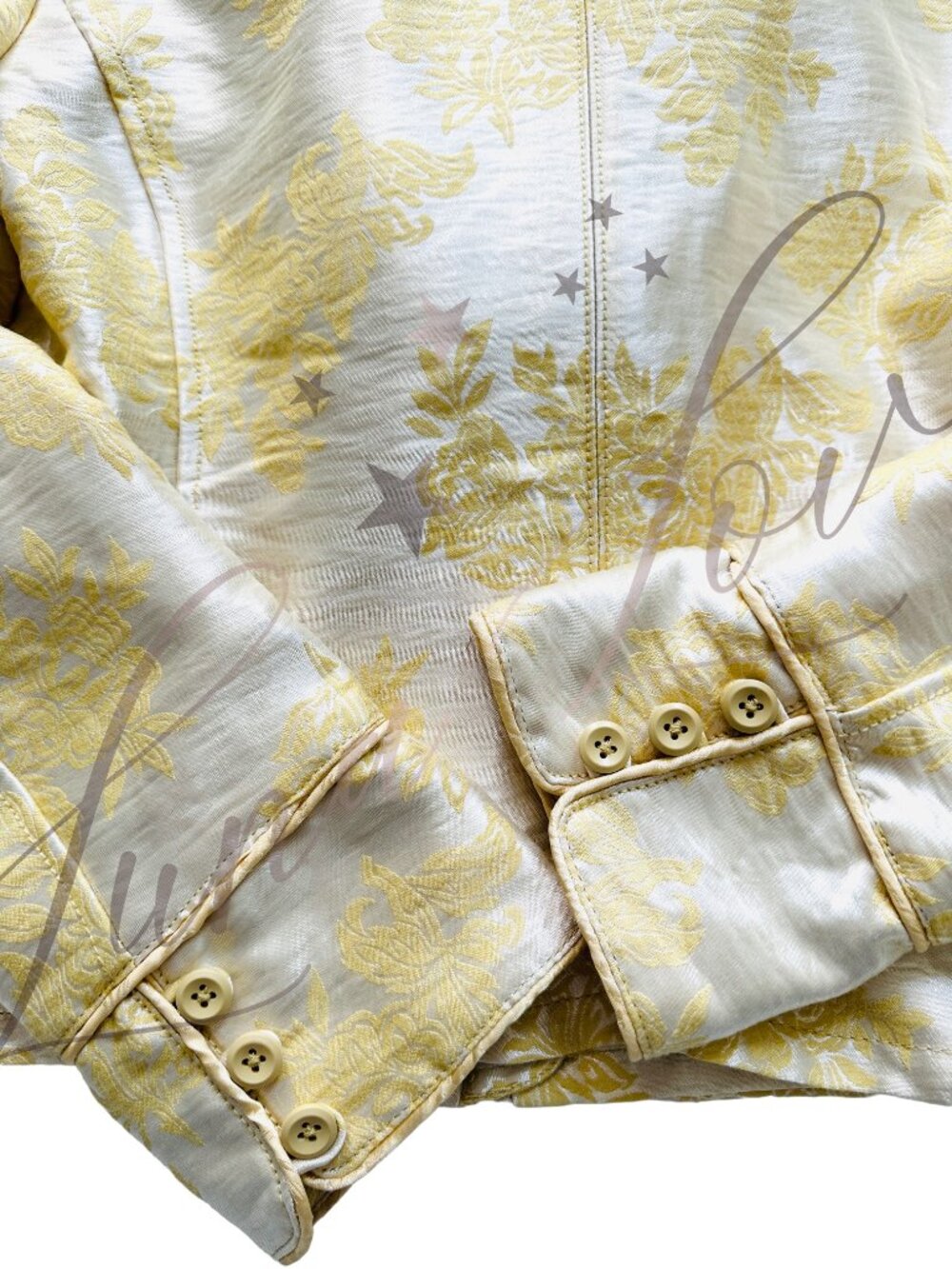 FREE PEOPLE French Exit Jacket In Straw NWT - Picture 7 of 8